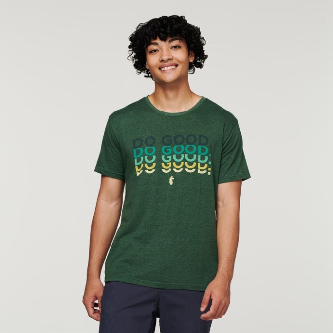 Do Good Repeat T-shirt Men Origins Forest Cotopaxi