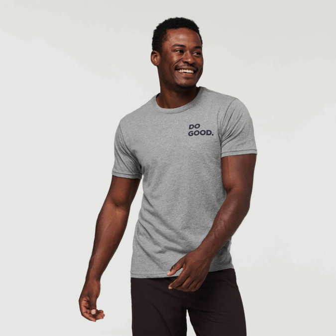 Nova Moška Majica S Kratkimi Rokavi Heather Grey Cotopaxi Wild West Organic