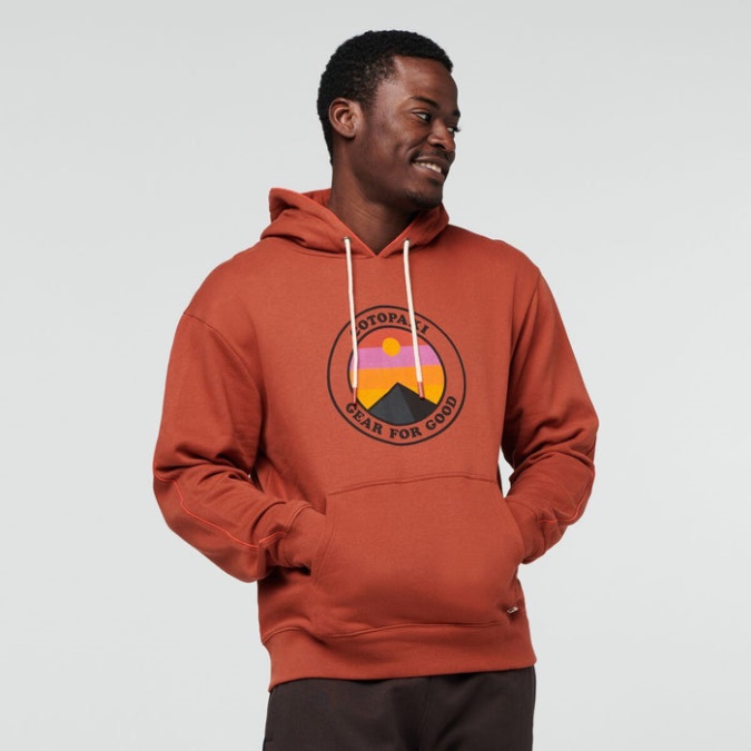 Spice Sunny Side Organski Pulover S Kapuco Moški Cotopaxi Hot