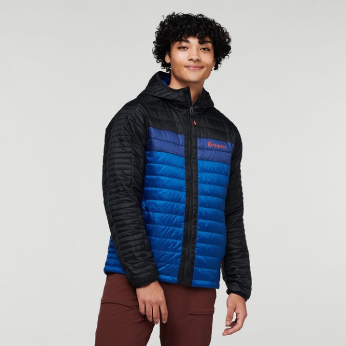 Capa Izolirana Jakna S Kapuco Moški Black-pacific Kolekcija Cotopaxi