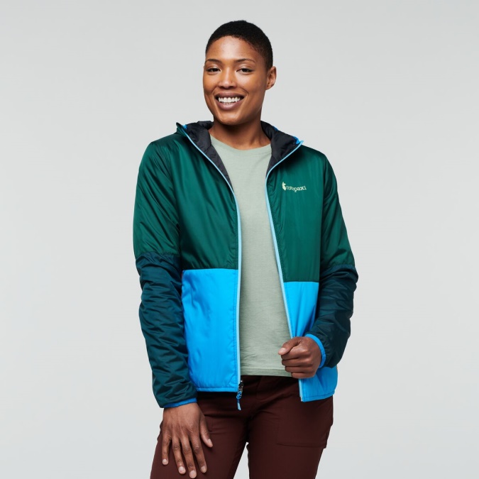 Pensacola Cotopaxi Hot Teak Topla ženska Jakna S Kapuco