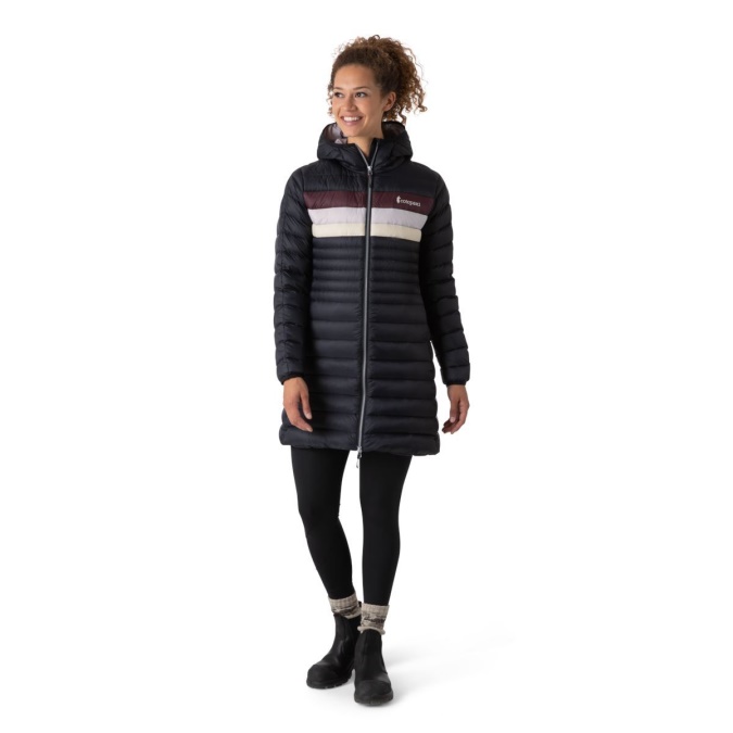 Cotopaxi Black Stripes Fuego Down Parka ženske Znamke