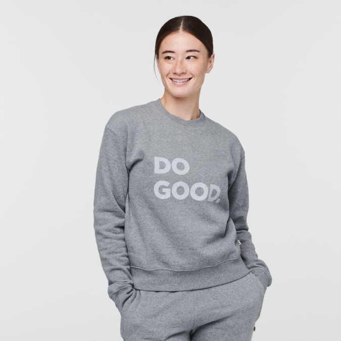 Heather Grey Do Good Crew ženska Blagovna Znamka Cotopaxi