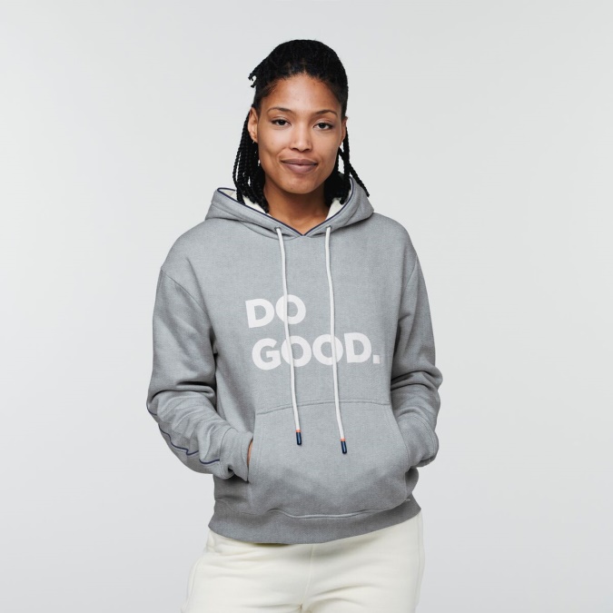 Heather Grey Do Good Hoodie ženske Znamke Cotopaxi