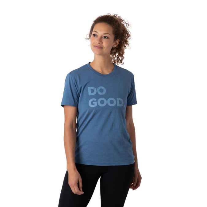 Do Good T-shirt ženske Denim Cotopaxi Porekla