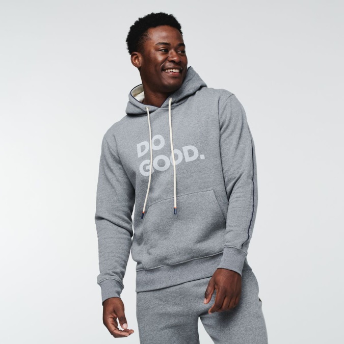 Do Good Hoodie Moški Heather Grey Modni Cotopaxi